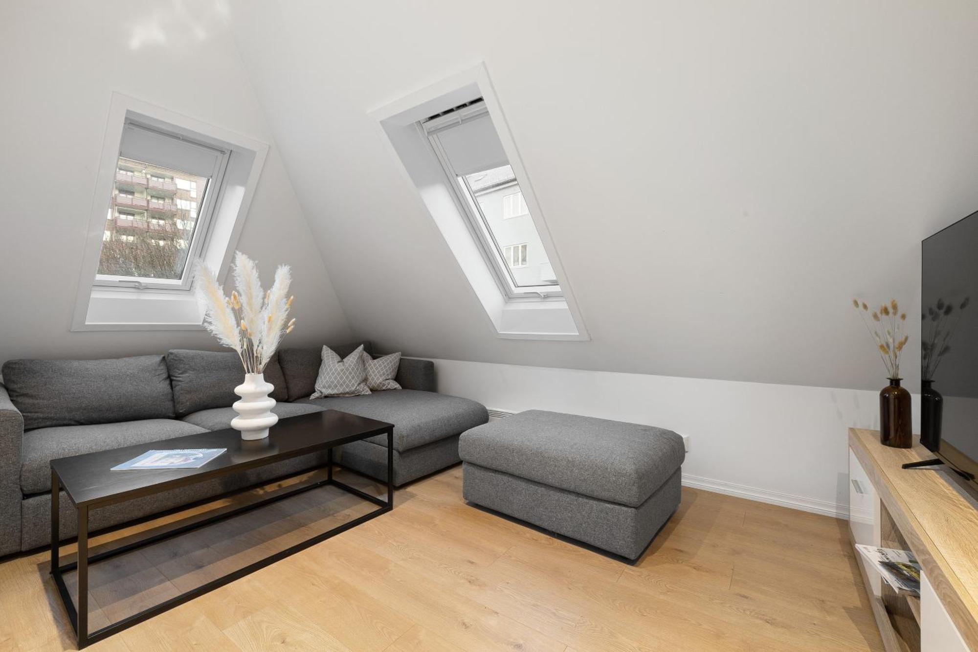 Modern Penthouse With A View - Behind Bryggen Apartment Bergen Exterior photo
