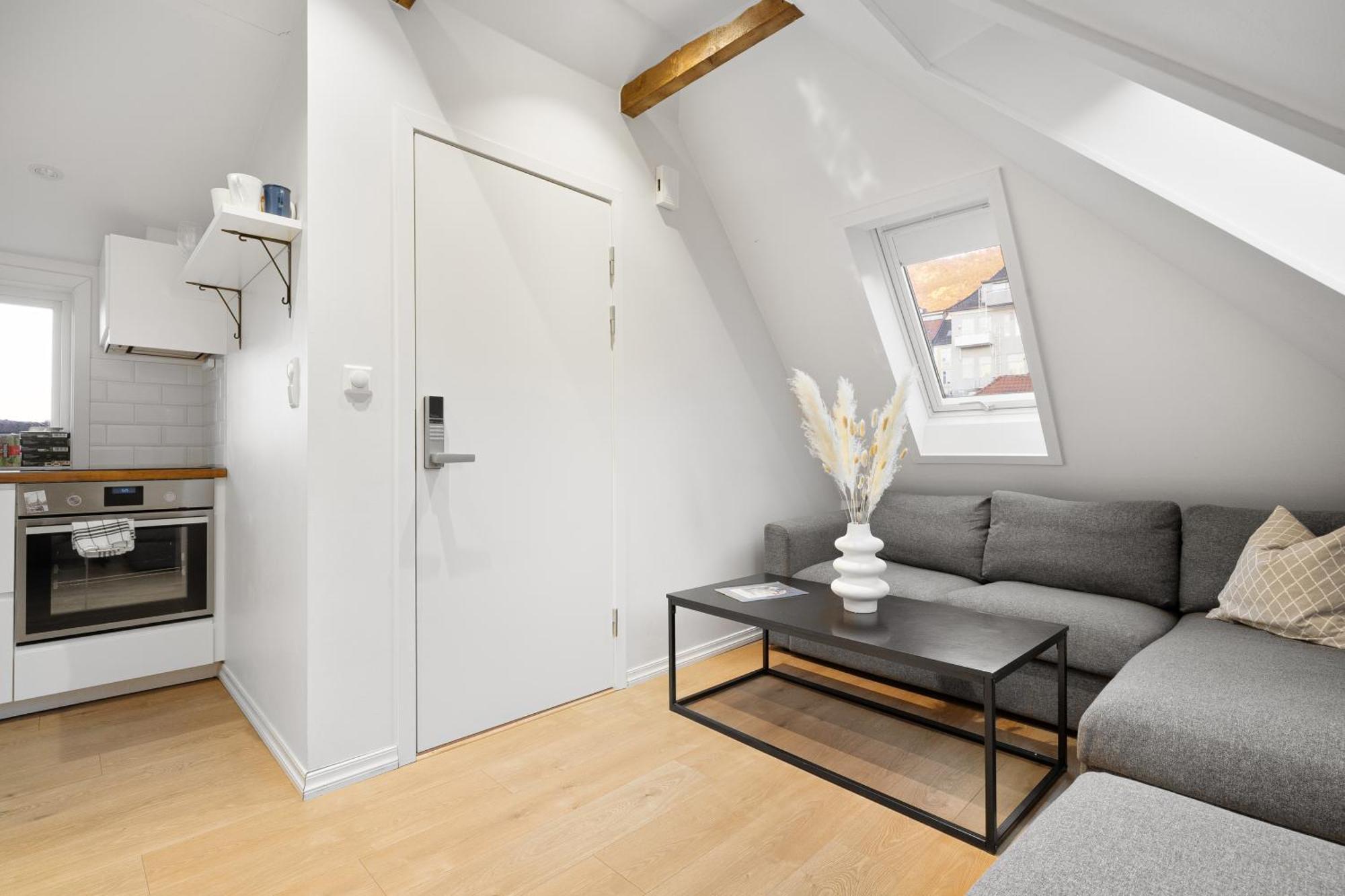 Modern Penthouse With A View - Behind Bryggen Apartment Bergen Exterior photo